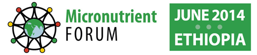 Micronutrient Forum 2014 logo
