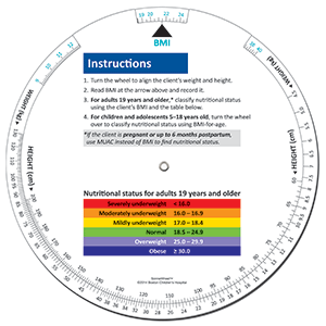 image of BMI wheel