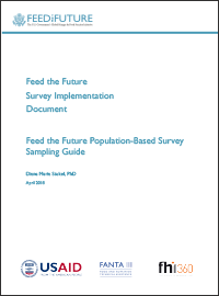 A Guide to Implementing Nutrition and Food Security Surveys