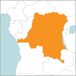 map of DRC