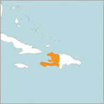 map of Haiti