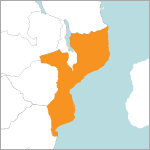 map of Mozambique